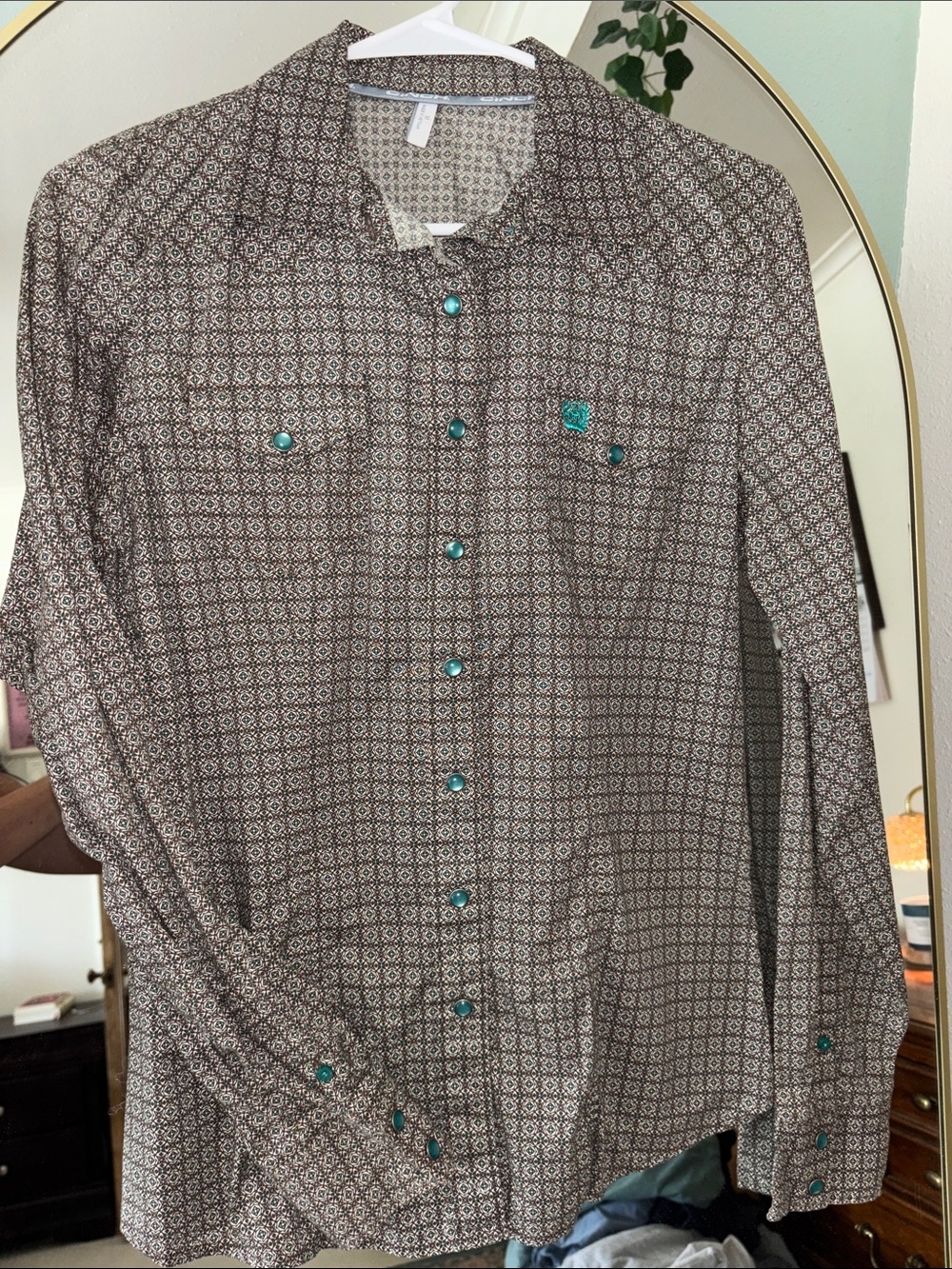 Cinch women’s button up western shirt